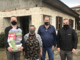 CERMOFUL entrega mais de 500 cestas básicas às famílias do baixa renda.