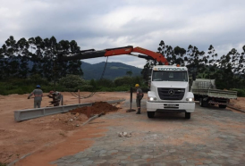 Rede elétrica da nova área industrial tem parceria entre prefeitura e Cermoful Energia em Morro da Fumaça