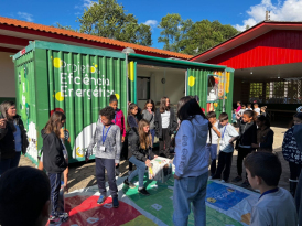 Programa de Eficiência Energética da Cermoful é concluído na escola Ignácio Stakowski