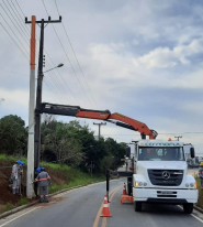 Cermoful Energia instala novo religador no bairro Bortolatto