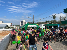 Integração marca Passeio Ciclístico de aniversário da Cermoful