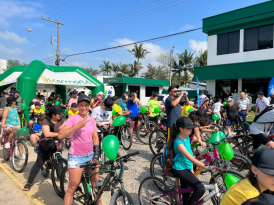 Integração marca Passeio Ciclístico de aniversário da Cermoful