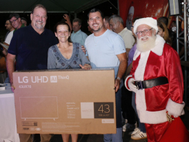 Cermoful entrega motos, smartphones e TVs em sorteio especial de Natal