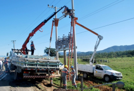 Cermoful instala reguladores de tensão em Estação Cocal