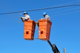 Novas redes no bairro Naspolini