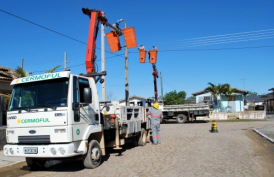 Novas redes no bairro Naspolini