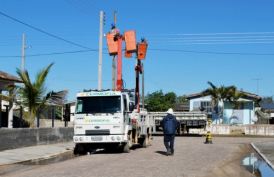 Novas redes no bairro Naspolini