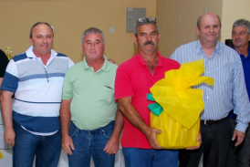 Vencedores da Copa de Bocha são homenageados