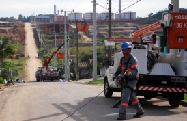 Rede do bairro Vila Ricca pronta para atender a demanda