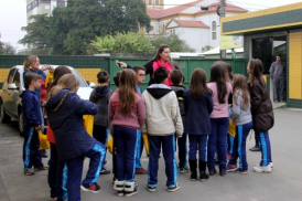 Alunos conhecem programas ambientais da Cermoful