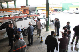 Treinamento para profissionais da área técnica