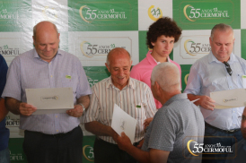 Cermoful comemora 55 anos com homenagem aos sócios fundadores