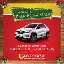 Ganhadores da promoção de fim de ano