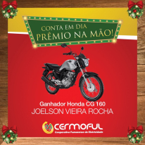 Ganhadores da promoção de fim de ano