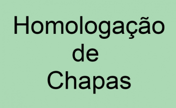 Homologação de Chapas