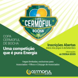 Inscrições abertas para Copa Cermoful de Bocha