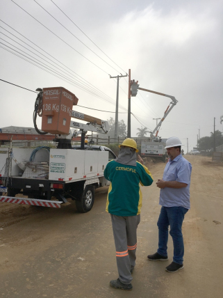 Cermoful faz desligamento de energia no Presidente Vargas para melhorar o sistema