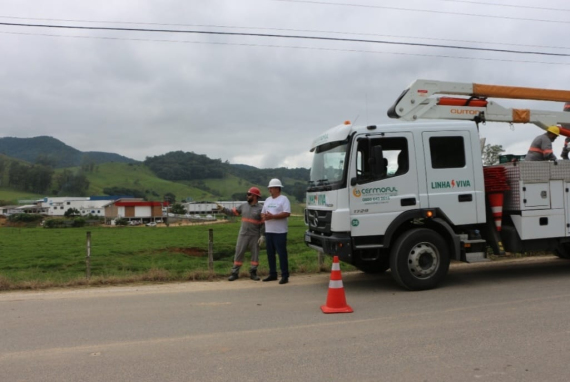 Cermoful revitaliza rede de alta tensão em Ribeirão da Areia