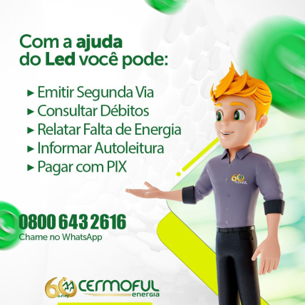 Conheça o LED, atendente virtual via WhatsApp da Cermoful